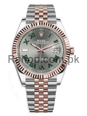 Rolex Datejust Grey Dial Swiss Watch Price in Pakistan