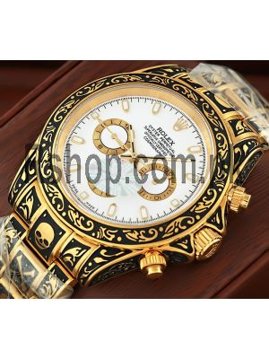 Rolex Cosmograph Daytona Hand-Engraved Watch Price in Pakistan