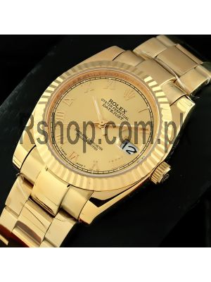Rolex Datejust Champagne Dial Watch Price in Pakistan