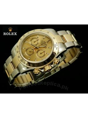 Rolex Cosmograph Daytona Golden Dial Watch Price in Pakistan