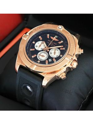 Breitling Chronomat 44 Black Leather Watch Price in Pakistan