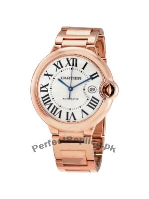 Cartier Ballon Bleu Men's Rose Gold Watch Price in Pakistan