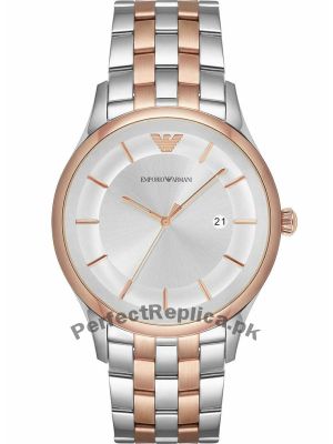 Emporio Armani AR11044 Lambda Silver Dial Men's Watch AR11044  (Same as Original) Price in Pakistan