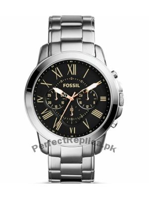 Fossil Grant Chronograph Stainless Steel Watch FS4994   (Same as Original) Price in Pakistan