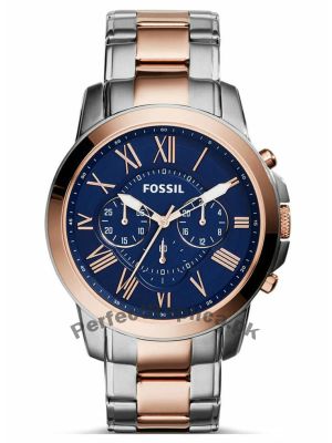 Fossil Two-Tone Fossil Grant Chronograph Stainless Steel Watch FS5024   (Same as Original) Price in Pakistan