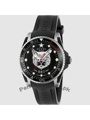 Gucci Dive Black Watch Price in Pakistan