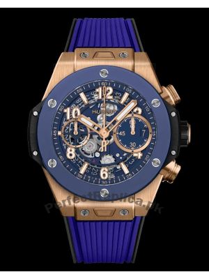 Hublot Big Bang Unico King Gold Blue Watch Price in Pakistan