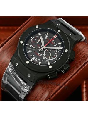 Hublot Classic Fusion Skeleton Dial Black Watch Price in Pakistan