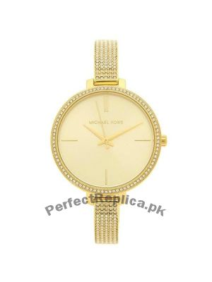 Michael Kors Jaryn Crystal Gold Sunray Dial Ladies Watch Price in Pakistan