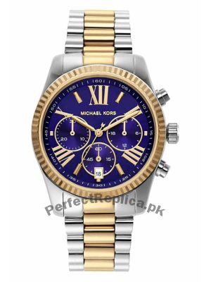 Michael Kors Lexington Chronograph Blue Dial ladies Watch Price in Pakistan