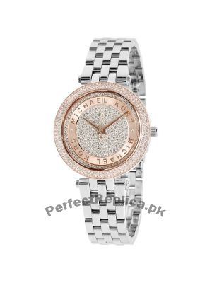 Michael Kors Women's Mini Darci Silver-Tone Watch Price in Pakistan
