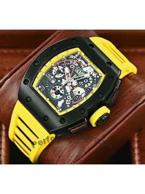 Richard Mille RM 011-01 Roberto Mancini Chronograph Flyback  strap watches in Pakistan