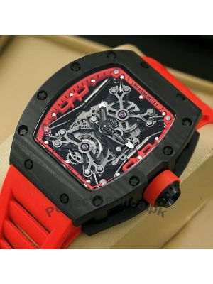 Richard Mille Red Carbon Fiber Watch Price in Pakistan
