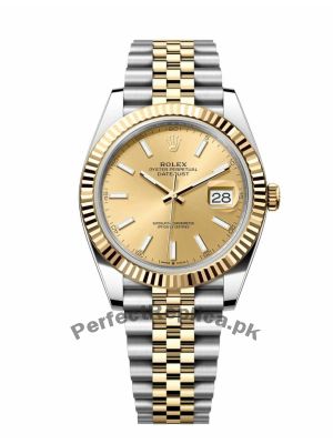 Rolex DJ41YGLD126333 Datejust SuperClone 1:1 Watch Price in Pakistan