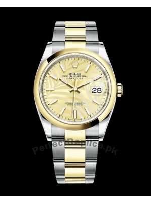 Rolex Datejust 41 Champagne Palm Motif Dial oyster Watch  (2022) Price in Pakistan