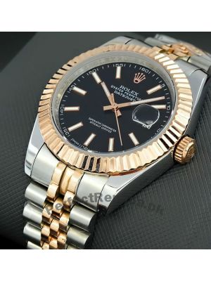 Rolex Datejust Black Dial Men's Jubilee Watch Price in Pakistan