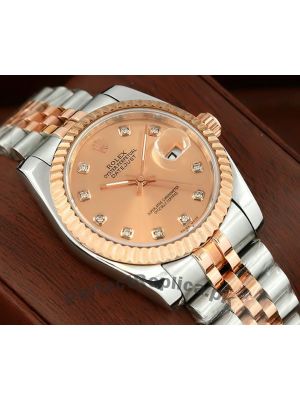 Rolex Datejust Everose Gold Dial Watch Price in Pakistan