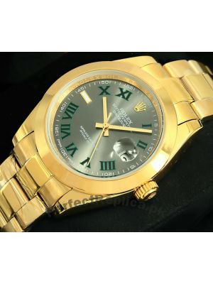 Rolex Datejust Gold Gray Dial Watch 2021  Price in Pakistan