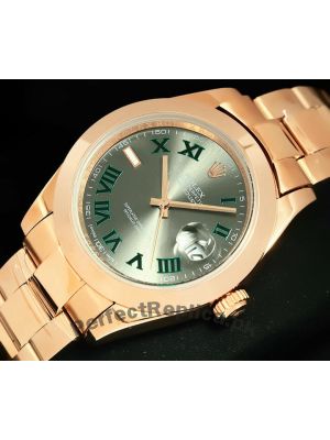 Rolex Datejust Rose Gold Gray Dial Watch 2021  Price in Pakistan