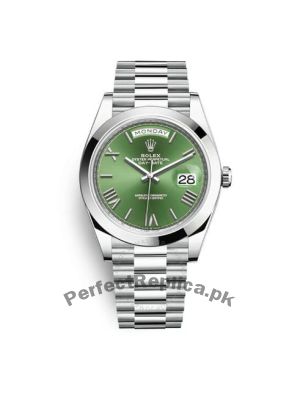Rolex Day Date Green Dial Watch Price in Pakistan