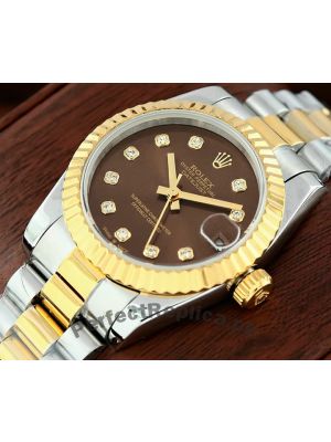 Rolex Lady DateJust Chocolate Dial Watch Price in Pakistan