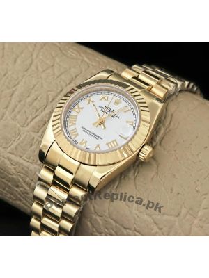 Rolex Lady Datejust  White Dial Watch Price in Pakistan