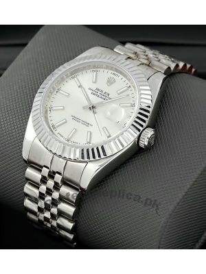 Rolex Rolesor Datejust 41 Silver Dial Watch Price in Pakistan