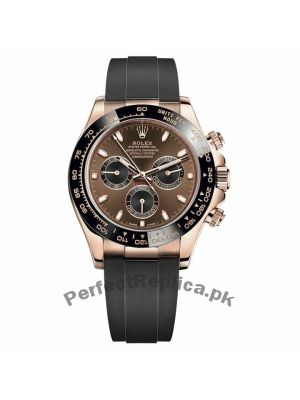 Rolex Cosmograph Daytona Everose Gold Oysterflex Watch Price in Pakistan