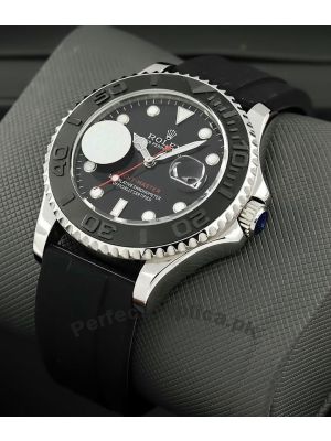 Rolex Yacht-Master Black Dial Swiss Watch Price in Pakistan