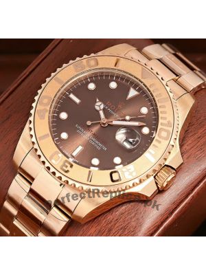 Rolex Yacht-Master Brown Dial Watch  Price in Pakistan