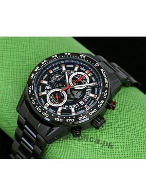 Tag Heuer Carrera Heuer 01 Baselworld 2015 Black Stainless Steel Watch Price in Pakistan