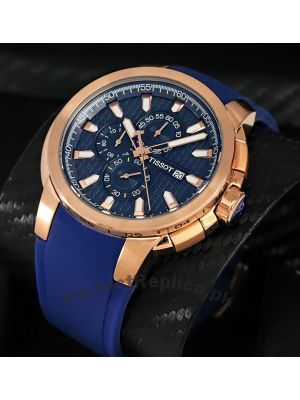 Tissot Blue Dial Rubber Strap Watch Price in Pakistan
