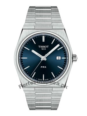 Tissot PRX Silver Stainless Steel Blue Dial Quartz Watch for Gents Price in Pakistan