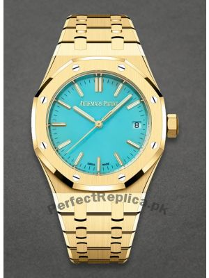 Audemars Piguet Royal Oak Turquoise Dial Unisex Watch Price in Pakistan