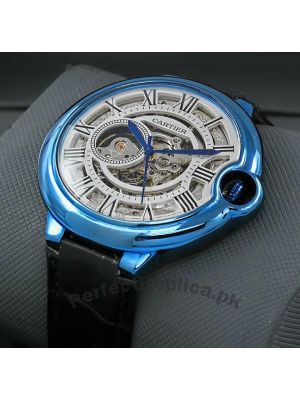 Cartier Ballon Bleu Skeleton Dial Watch Price in Pakistan
