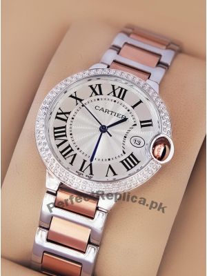 Cartier Ballon Bleu Two Tone Watch  Price in Pakistan