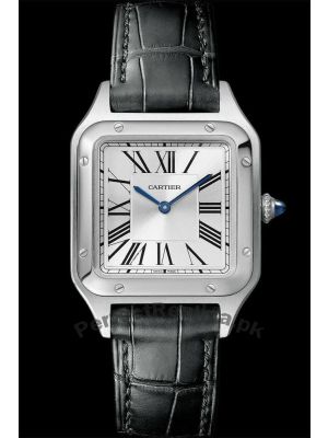Cartier Santos Dumont Silver Dial Watch Price in Pakistan