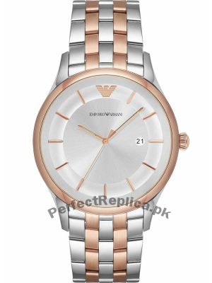 Emporio Armani AR11044 Lambda Silver Dial Men's Watch AR11044  (Same as Original) Price in Pakistan