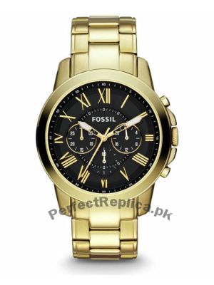 Fossil Grant Black Dial Watch Price in Pakistan