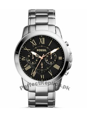 Fossil Grant Chronograph Stainless Steel Watch FS4994   (Same as Original) Price in Pakistan