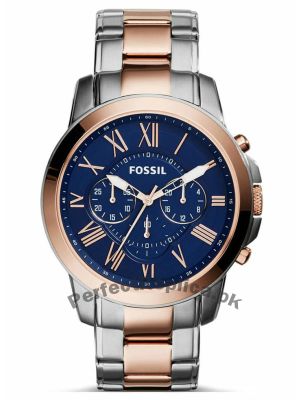 Fossil Two-Tone Fossil Grant Chronograph Stainless Steel Watch FS5024   (Same as Original) Price in Pakistan