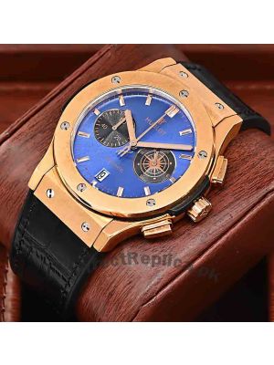 Hublot Classic Fusion Blue Dial Watch Price in Pakistan