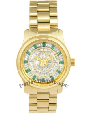 Michael Kors Women's Runway Gold-Tone Watch Price in Pakistan