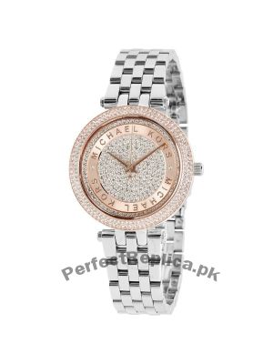 Michael Kors Women's Mini Darci Silver-Tone Watch Price in Pakistan