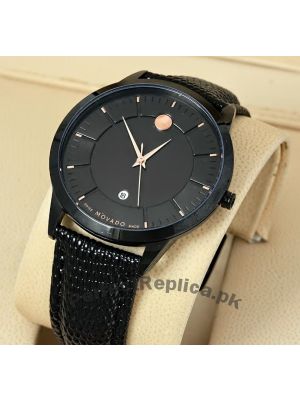 Movado Men's Analog Display Black Watch Price in Pakistan