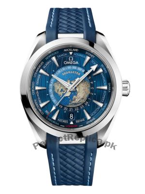 Omega Seamaster Aqua Terra Worldtimer Blue Watch Price in Pakistan