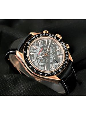 Omega Speedmaster Grey Side of the Moon Meteorite Black Strap Watch Price in Pakistan