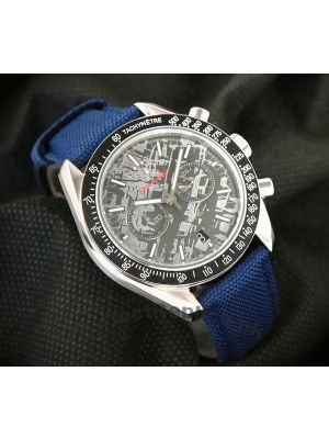 Omega Speedmaster  Grey Side of the Moon Meteorite Blue Strap Watch Price in Pakistan