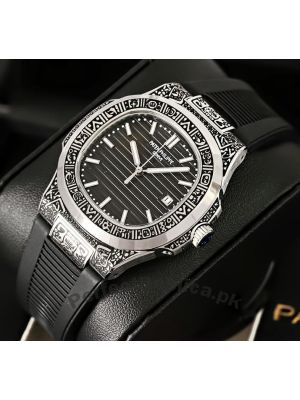 Patek Philippe Nautilus Hand Engraved Watch Price in Pakistan