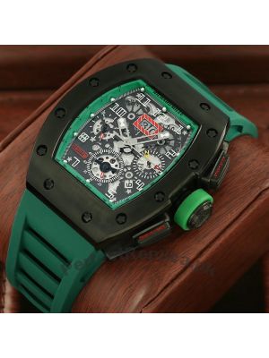 Richard Mille Felipe Massa RM011Green Watch Price in Pakistan